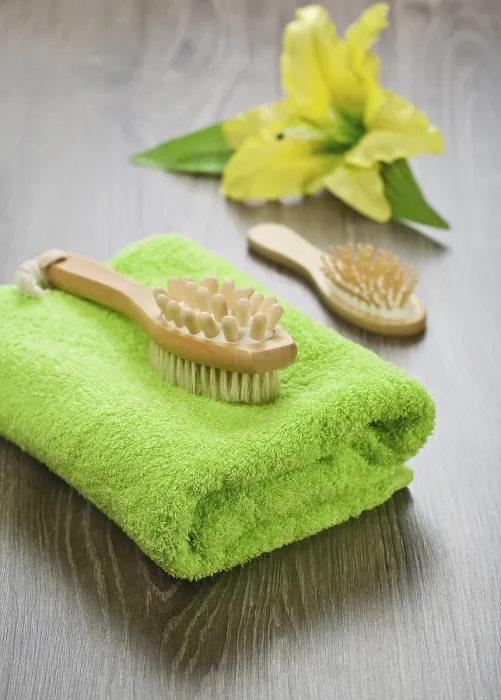 Stampa con cornice : Oggetti da bagno