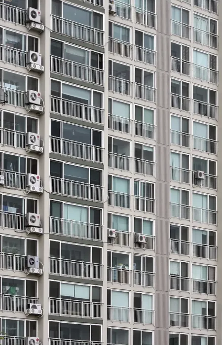 Stampa con cornice : Blocco di appartamenti Stampa con cornice : Blocco di appartamenti