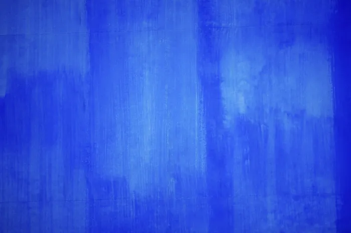 Stampa con cornice : Muro blu Stampa con cornice : Muro blu