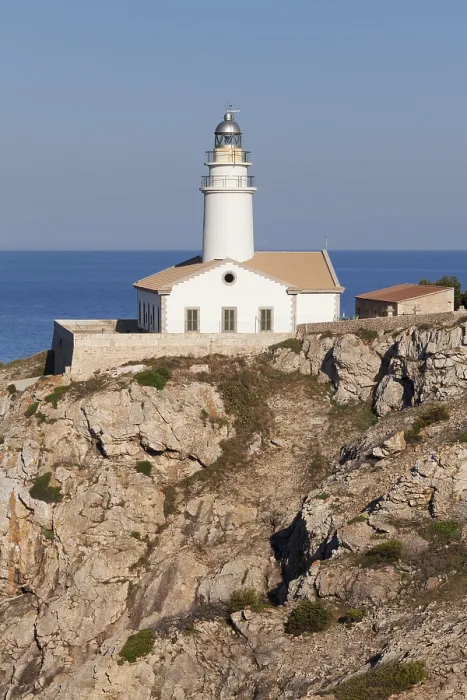 Stampa con cornice : Faro di Capdepera, Punta di Capdepera. Stampa con cornice : Faro di Capdepera, Punta di Capdepera.