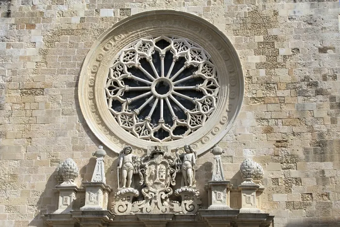 Stampa con cornice : La cattedrale di Otranto. Stampa con cornice : La cattedrale di Otranto.