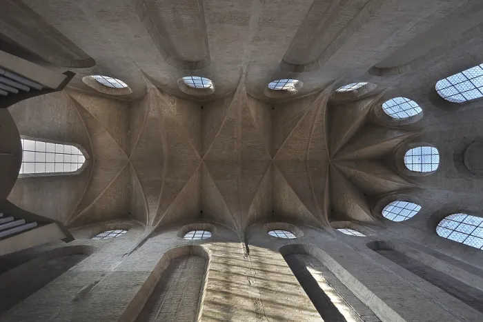 Stampa con cornice : Soffitto a volta della BarfuBerkirche Stampa con cornice : Soffitto a volta della BarfuBerkirche