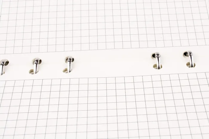 Stampa con cornice : Quaderno bianco controllato. Stampa con cornice : Quaderno bianco controllato.