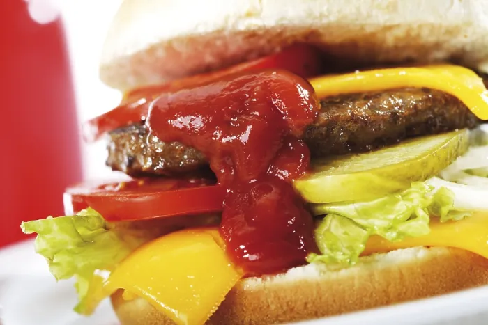 Stampa con cornice : Cheeseburger Stampa con cornice : Cheeseburger