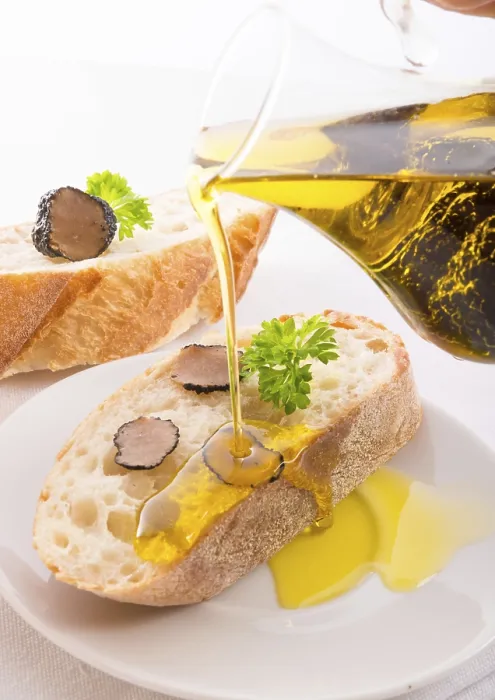 Stampa con cornice : Ciabatta con tartufo. Stampa con cornice : Ciabatta con tartufo.
