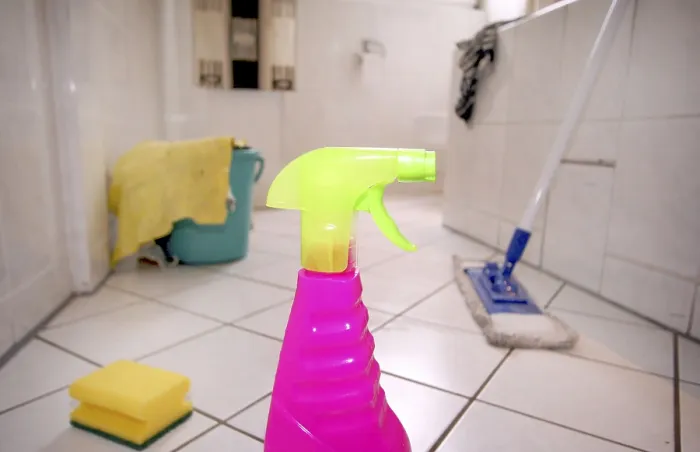 Stampa con cornice : Cleaning Stampa con cornice : Cleaning