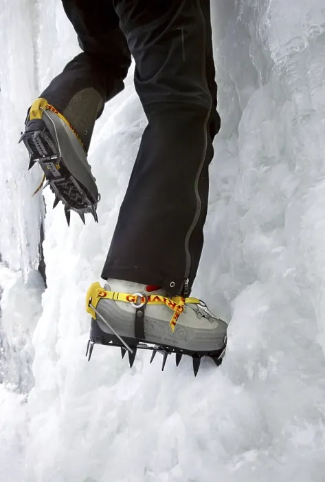 Stampa con cornice : Arrampicata su ghiaccio.
