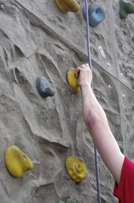 Stampa con cornice : Muro di arrampicata