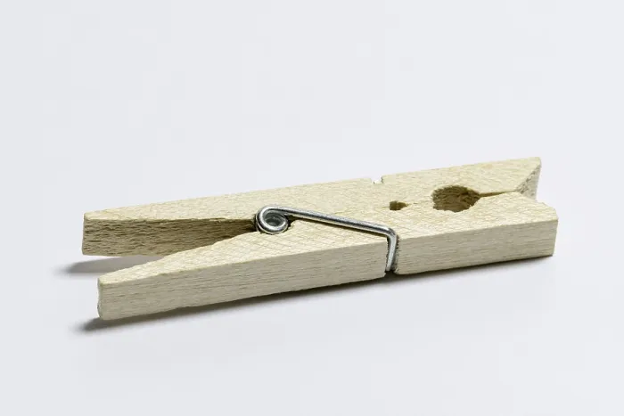 Stampa con cornice : Gancio per abiti