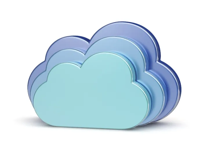Stampa con cornice : Calcolo in cloud concetto creativo.