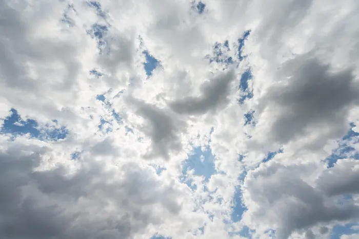 Stampa con cornice : Cielo nuvoloso. Stampa con cornice : Cielo nuvoloso.