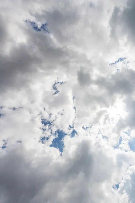 Stampa con cornice : Cielo nuvoloso