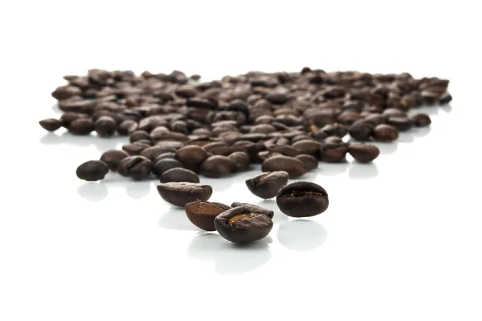 Stampa con cornice : Fagioli di caffè Stampa con cornice : Fagioli di caffè