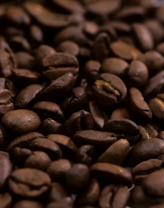 Stampa con cornice : Fagioli di caffè Stampa con cornice : Fagioli di caffè