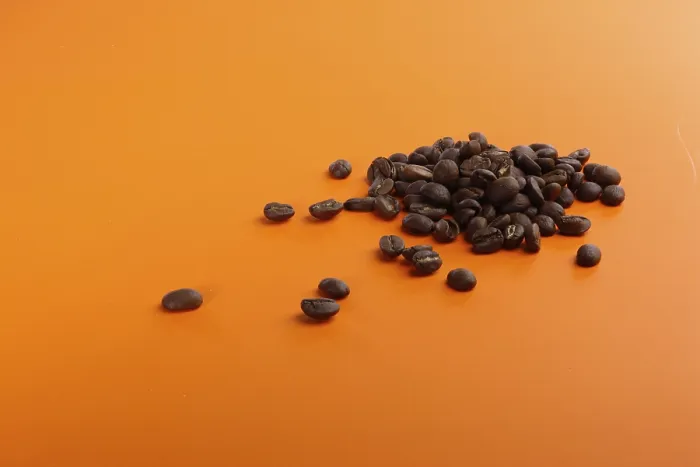 Stampa con cornice : Fagioli di caffè Stampa con cornice : Fagioli di caffè