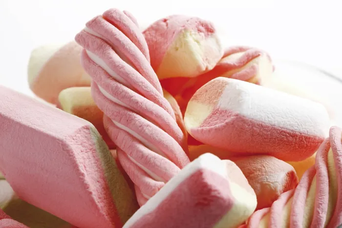 Stampa con cornice : Marshmallow colorate Stampa con cornice : Marshmallow colorate