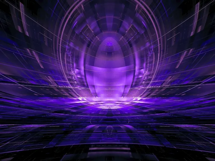 Stampa con cornice : Concepto di realtà virtuale, sfondo sci-fi o esoterico - illustrazione 3D generata da computer astratta. Stampa con cornice : Concepto di realtà virtuale, sfondo sci-fi o esoterico - illustrazione 3D generata da computer astratta.