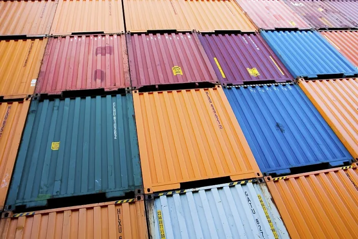 Stampa con cornice : Containers Stampa con cornice : Containers