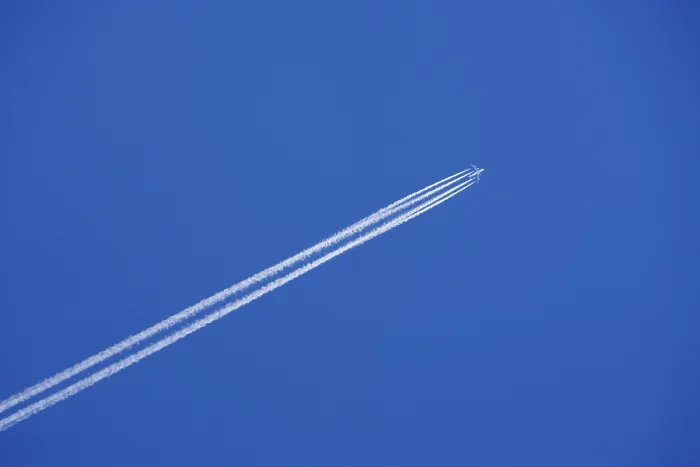 Stampa con cornice : Contrail Stampa con cornice : Contrail