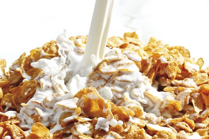Stampa con cornice : Avena al latte.