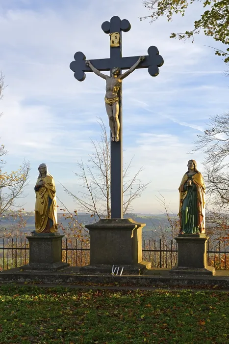 Stampa con cornice : Gruppo della crocefissione del Parkstein Stampa con cornice : Gruppo della crocefissione del Parkstein