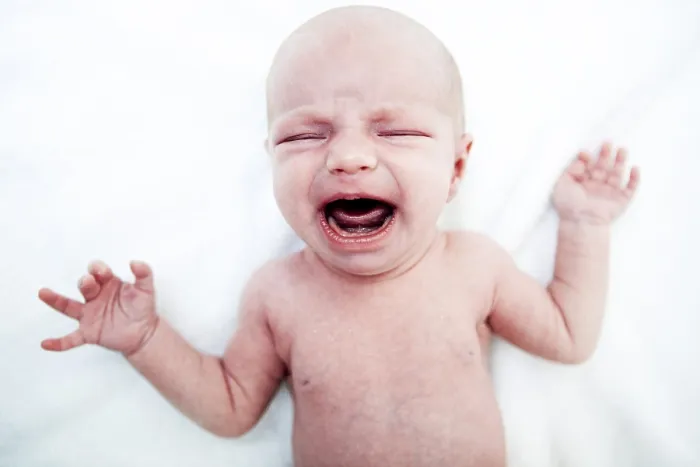 Stampa con cornice : Bambino piangente