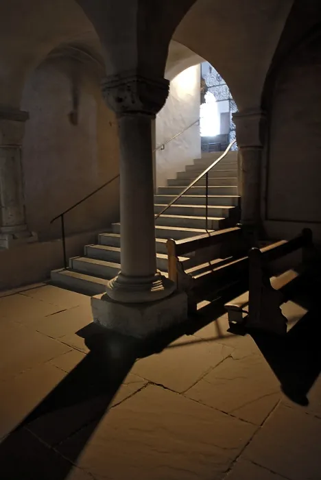 Stampa con cornice : Cripta della cattedrale di Friesing Stampa con cornice : Cripta della cattedrale di Friesing