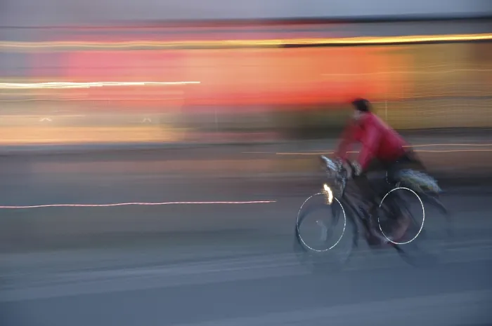 Stampa con cornice : Cyclist Stampa con cornice : Cyclist