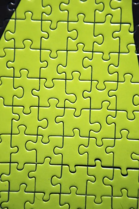 Stampa con cornice : Pezzi di puzzle diversi Stampa con cornice : Pezzi di puzzle diversi