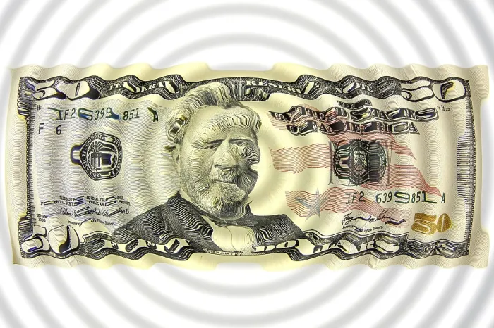 Stampa con cornice : Dollar