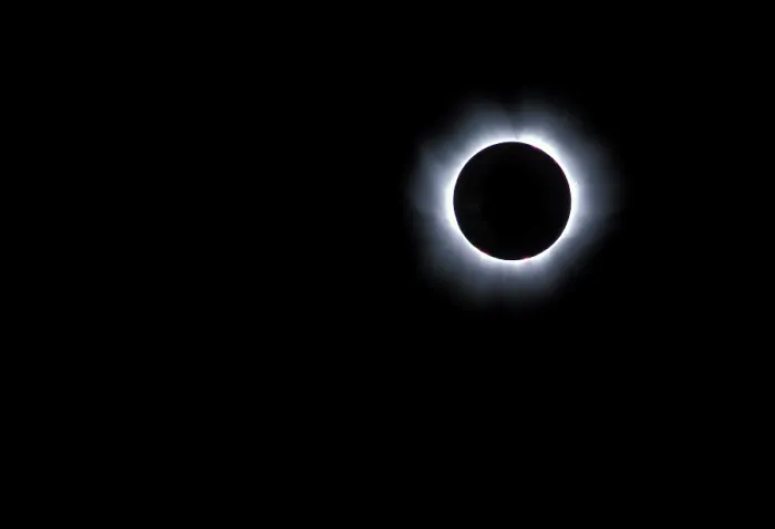 Stampa con cornice : Eclissi del sole.