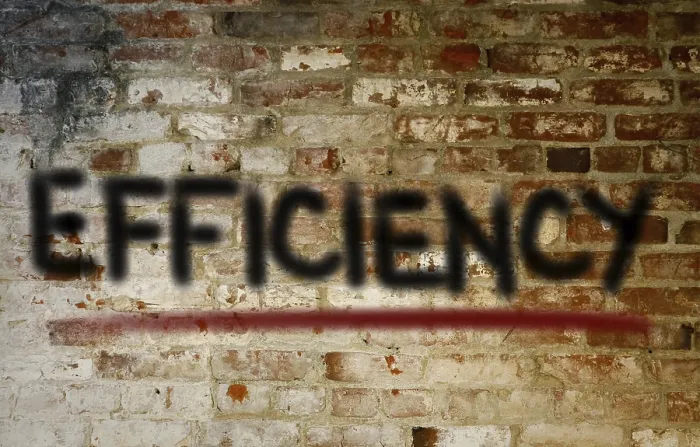 Stampa con cornice : Concetto di Efficienza
