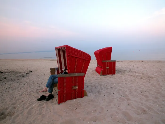 Stampa con cornice : Sera sulla spiaggia. Stampa con cornice : Sera sulla spiaggia.