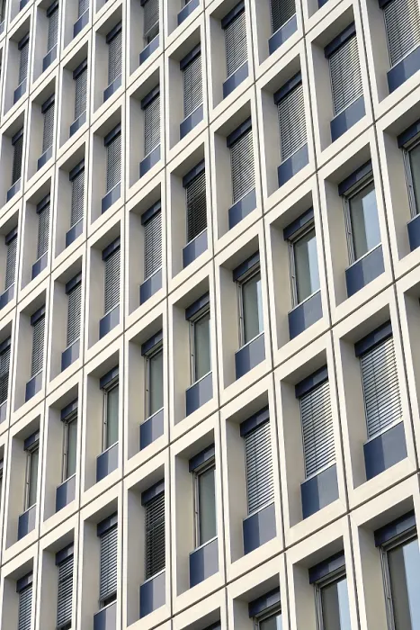 Stampa con cornice : Facciata di un B.