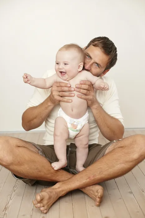 Stampa con cornice : Padre e figlio. Stampa con cornice : Padre e figlio.