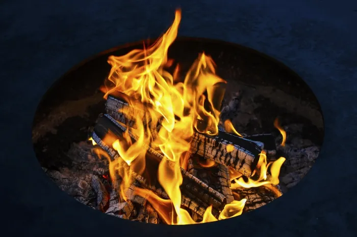 Stampa con cornice : Fireplace Stampa con cornice : Fireplace