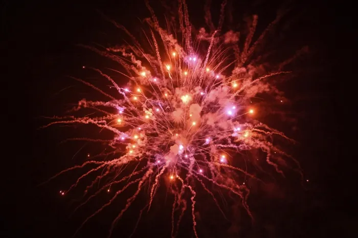 Stampa con cornice : Fireworks