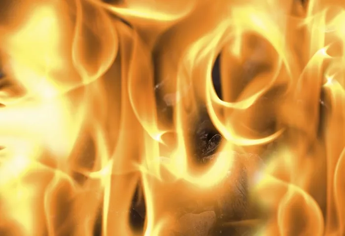 Stampa con cornice : Flames Stampa con cornice : Flames