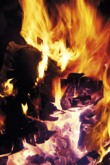 Stampa con cornice : Flames Stampa con cornice : Flames