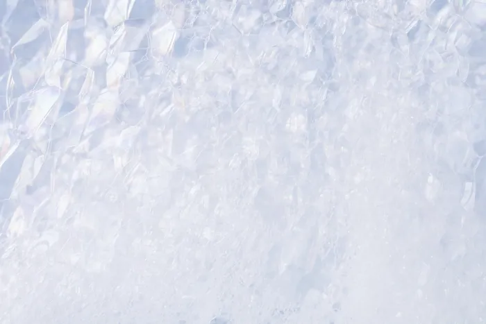 Stampa con cornice : Background di testo a forma di schiuma.