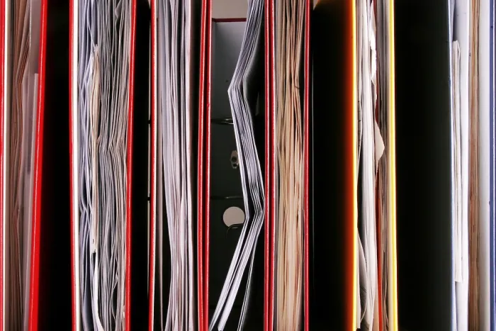 Stampa con cornice : Folder