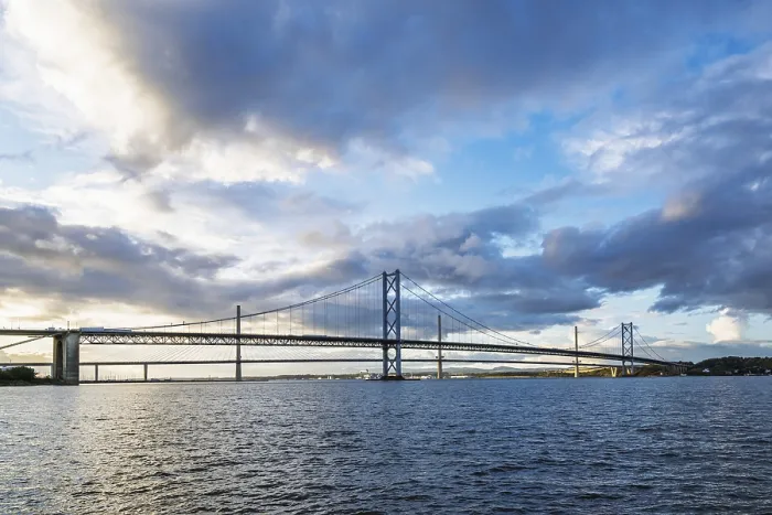 Stampa con cornice : Ponte di Forth, Ponte di Queensferry.