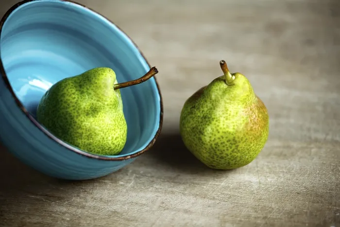 Stampa con cornice : Pere fresche
