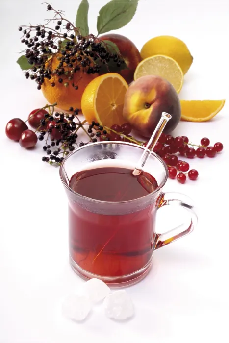 Stampa con cornice : Tè di frutta Stampa con cornice : Tè di frutta