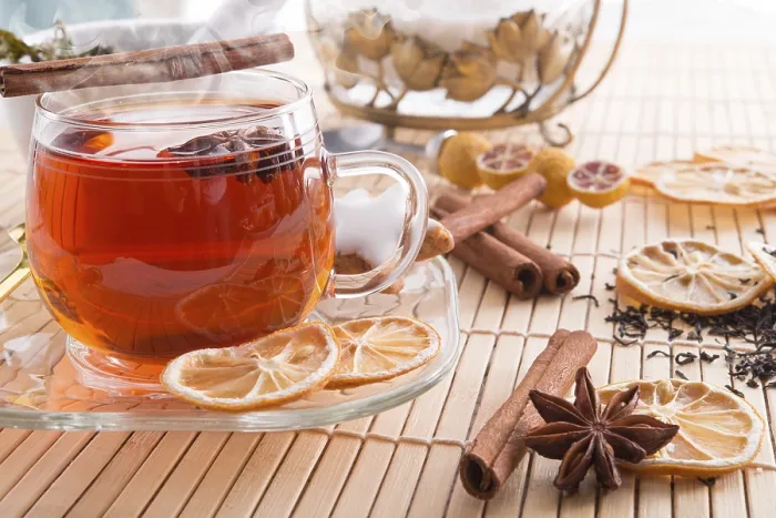 Stampa con cornice : Tè di frutta Stampa con cornice : Tè di frutta