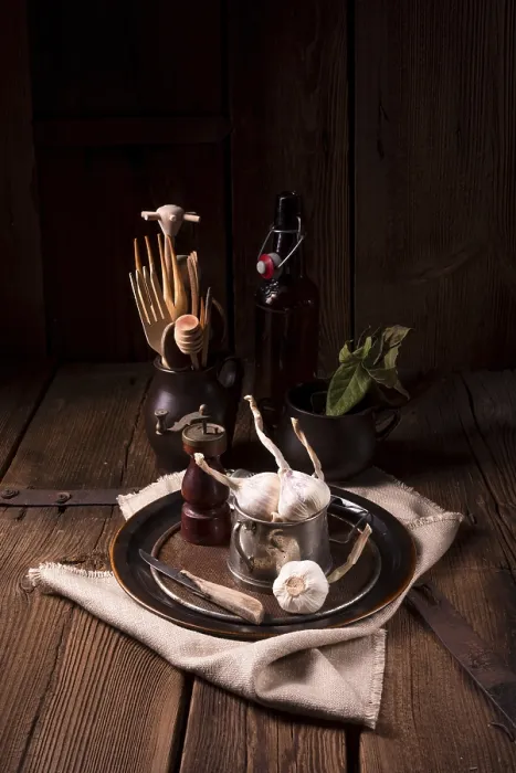 Stampa con cornice : Garlic Stampa con cornice : Garlic