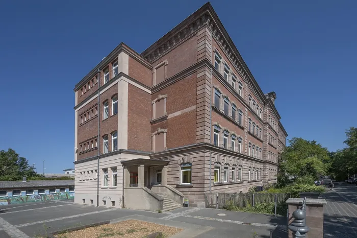 Stampa con cornice : Visuale generale della Sielschule.