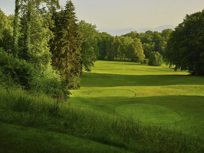 Stampa con cornice : Campo da golf