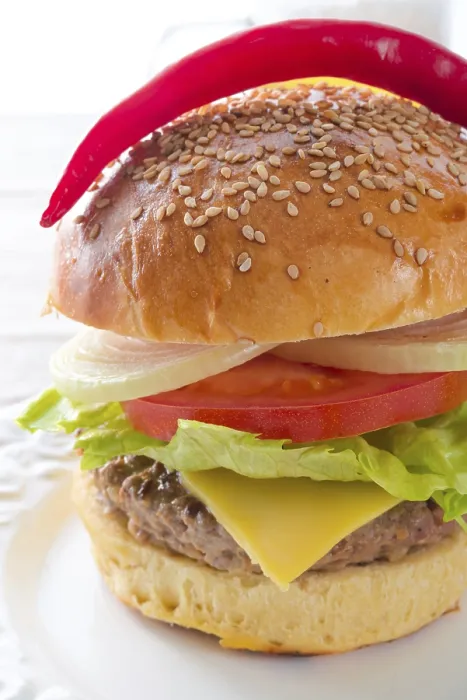 Stampa con cornice : Hamburger