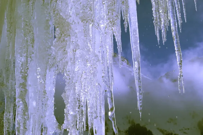 Stampa con cornice : Icicles
